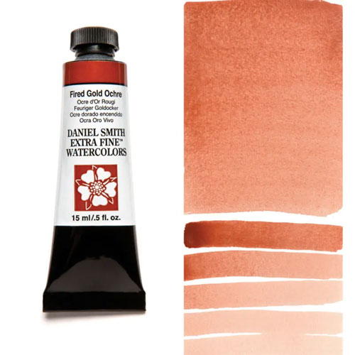 Daniel Smith WaterColour - Fire Gold Ochre - 15ml