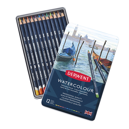 Derwent Watercolour Pencils Set of 12