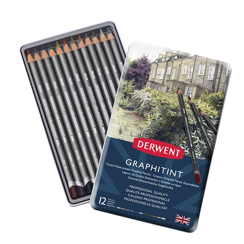 Derwent Graphitint Tin Of 12