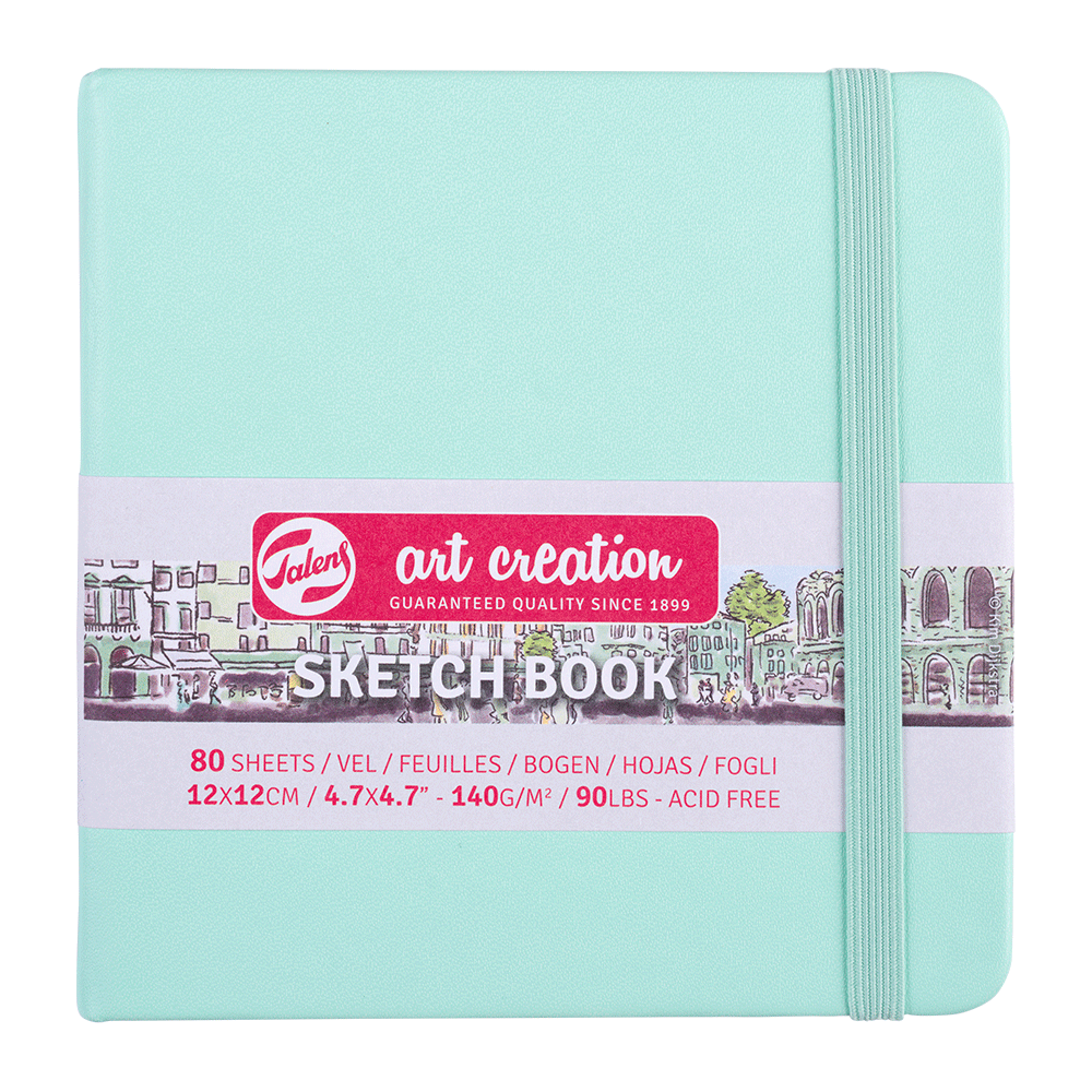 Art Creation | Sketchbook | 4.5x4.5 | Mint | 140g