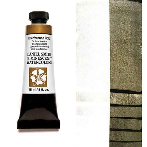 Daniel Smith Luminescent Watercolor 15ml - Interference Gold