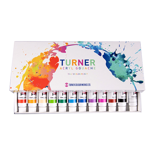 Turner Acryl Gouache World Set 12 x 11ml