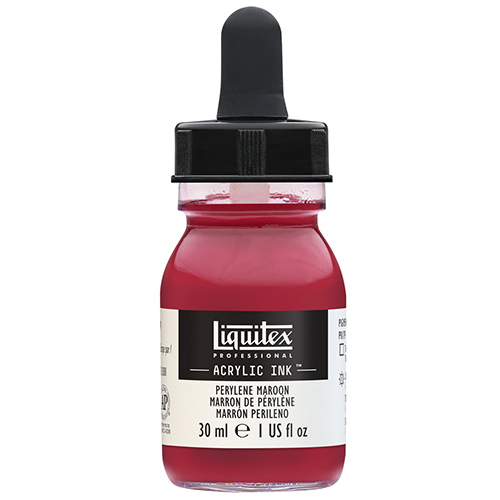  Liquitex Professional Acrylic Ink!  30mL  Perylene Maroon