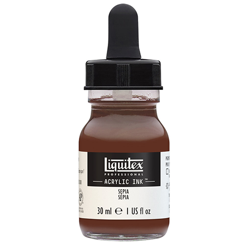  Liquitex Professional Acrylic Ink!  30mL  Sepia