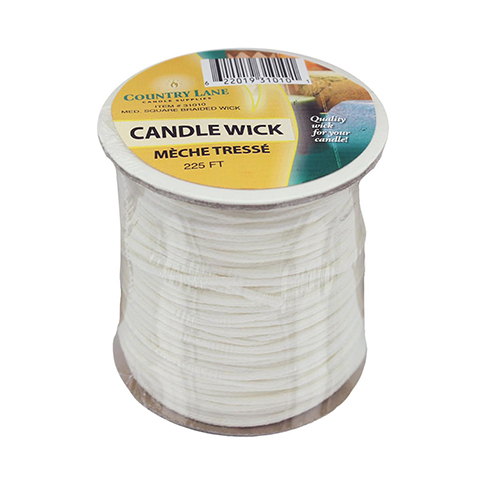 Country Lane Candle Medium Wick - 225 ft