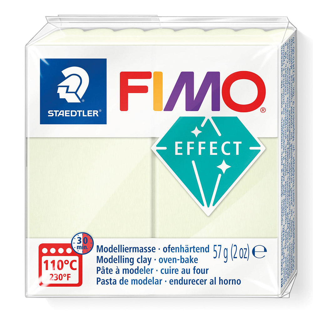 FIMO Effect - Glitter-White - 2oz