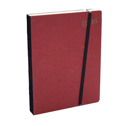 13 Note Planner 4x6 Red