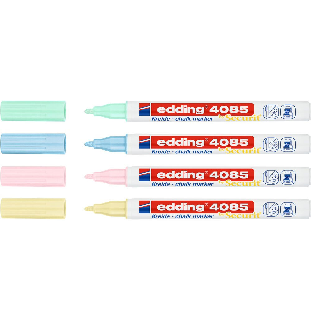 Edding Chalk Mark Set 4 Pastel