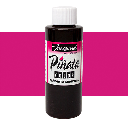 Jacquard Piñata Alcohol Ink  4 oz  Senorita Magenta