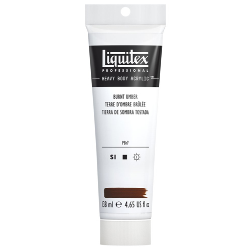 Liquitex Heavy Body Acrylic  4.65oz  Burnt Umber