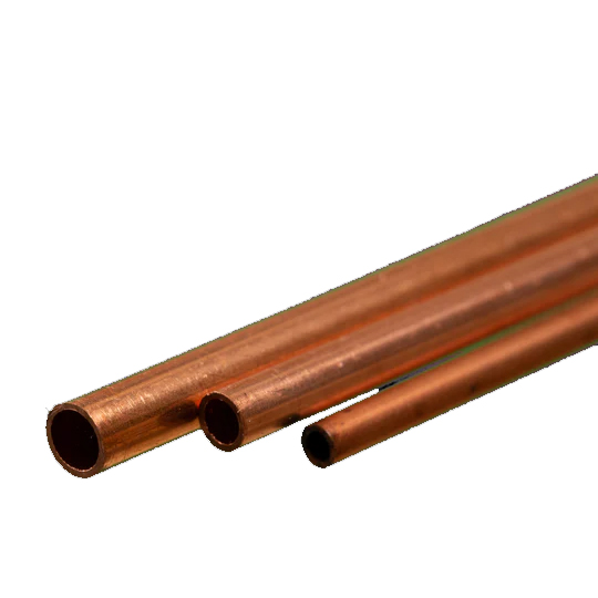 K&S Bendable Round Copper Tube - Assorted 3-pack - 0.014" x 12"