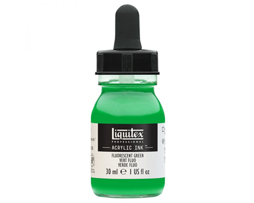 Liquitex Professional Acrylic Ink!  30mL  Fluorescent Green