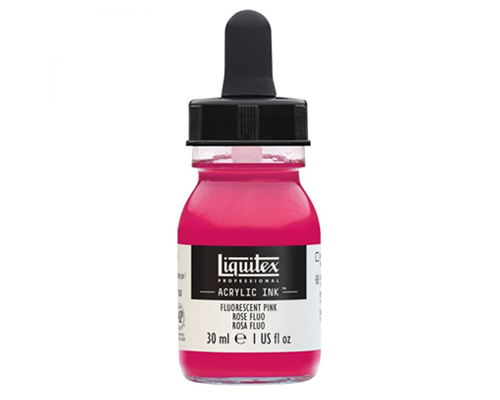 Liquitex Professional Acrylic Ink!  30mL  Fluorescent Pink