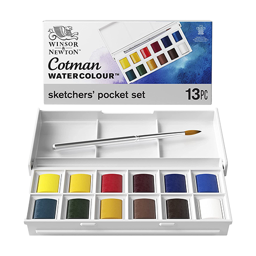 Winsor & Newton Cotman Water Colour Sketchers’ Box