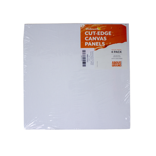 Above Ground Cut Edge Canvas Panel 4-pack - 12" x 12"