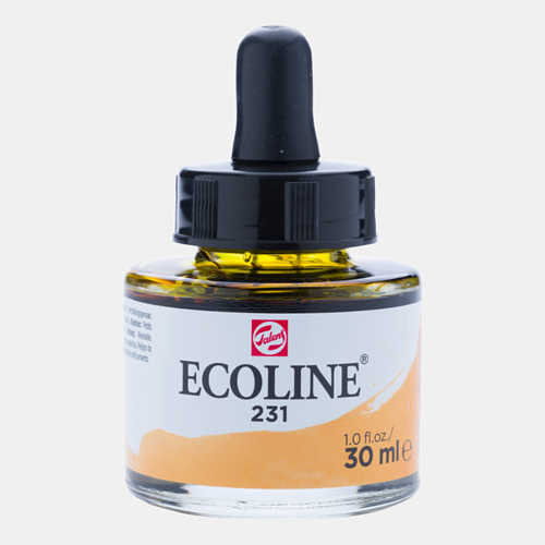 Ecoline Liquid Watersoluble Ink - 30mL - Gold Ochre