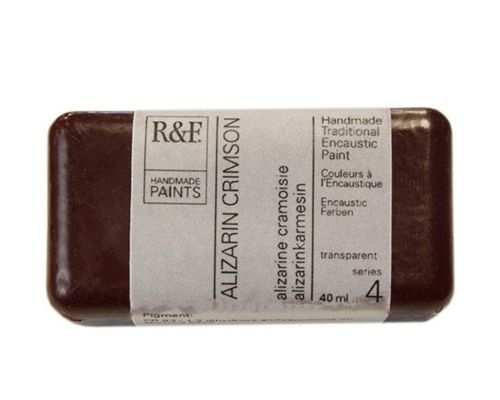 R&F Encaustic  40mL  Alizarin Crimson