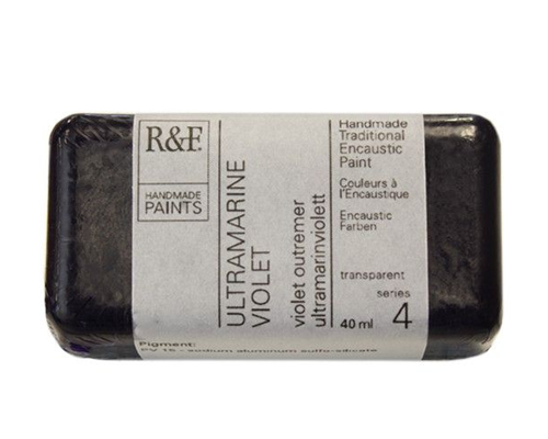 R&F Encaustic  40mL  Ultramarine Violet