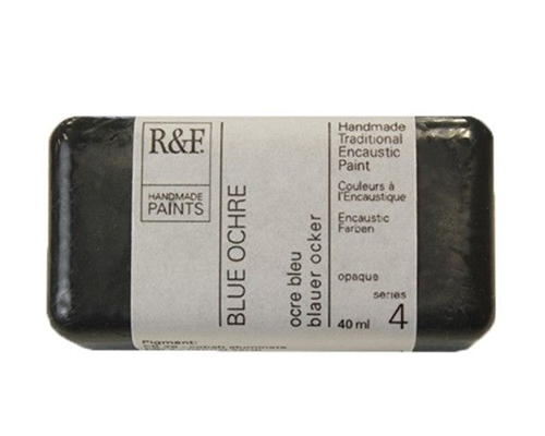 R&F Encaustic  40mL  Blue Ochre