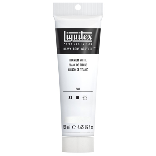 Liquitex Heavy Body Acrylic  4.65oz  Titanium White