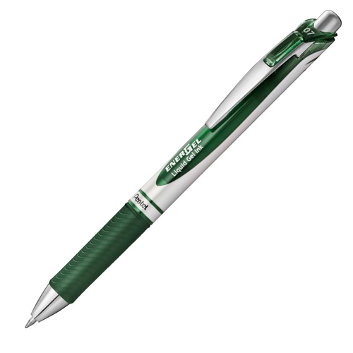 Pentel Energel - Retractable Gel Pen - Forest Green