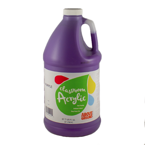 Above Ground Classroom Acrylic 64oz Purple