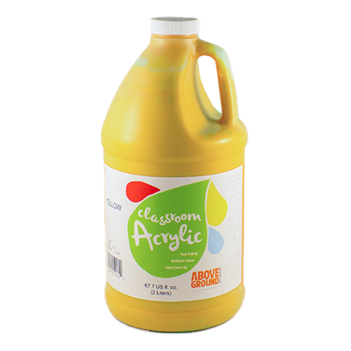 Above Ground Classroom Acrylic 64oz Cool Yellow