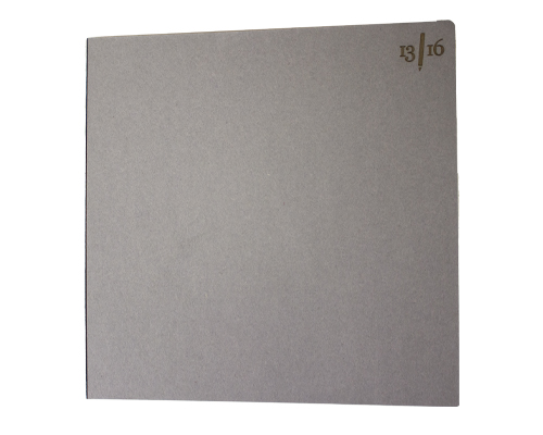 13 Sedicesimi Sketchbook - 8.6 x 8.6 in. - Square - Grey