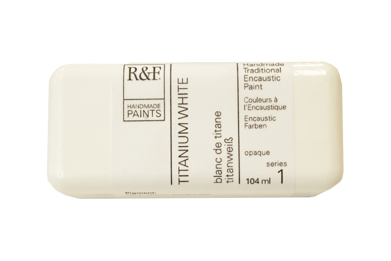 R&F Encaustic  104mL  Titanium White