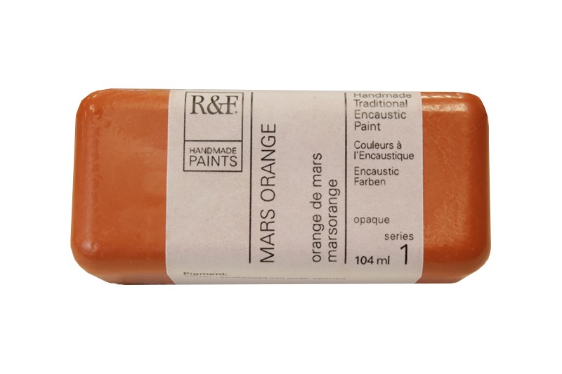 R&F Encaustic  104mL  Mars Orange