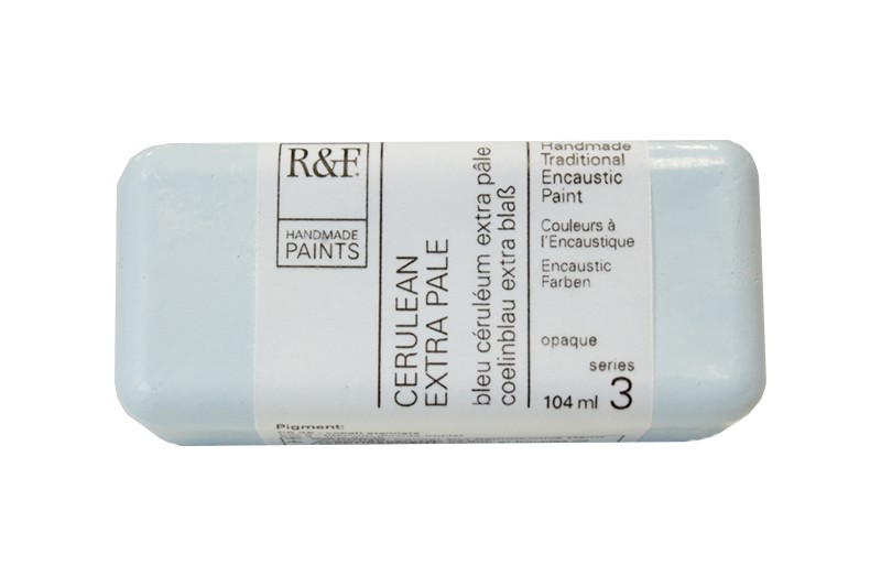 R&F Encaustic  104mL  Cerulean Extra Pale