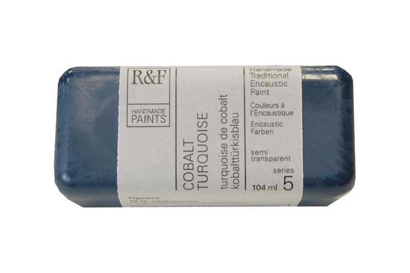 R&F Encaustic  104mL  Cobalt Turquoise