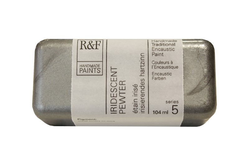 R&F Encaustic  104mL  Iridescent Pewter