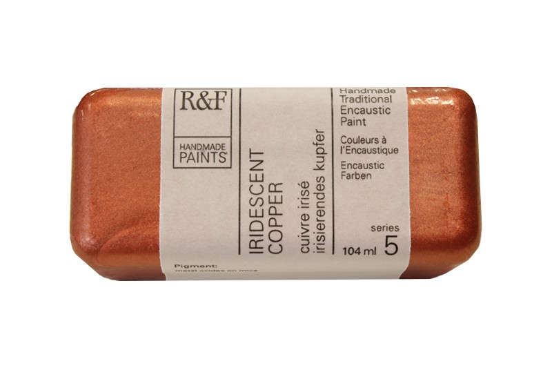 R&F Encaustic  104mL  Iridescent Copper