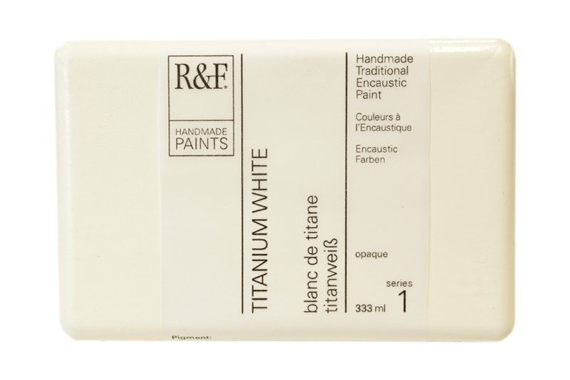 R&F Encaustic  333mL  Titanium White