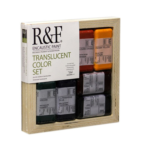 R&F Encaustic Paint - Translucent Colour Set of 6