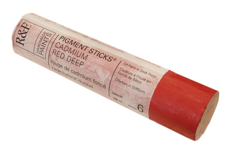 R&F Pigment Stick  188mL  Cadmium Red Deep