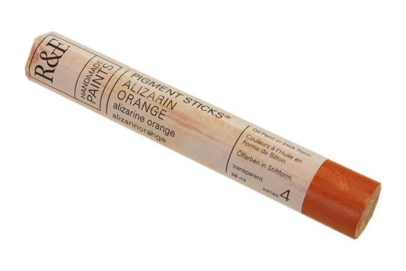 R&F Pigment Stick  38mL  Alizarin Orange