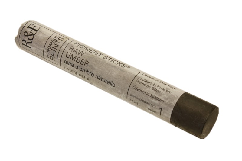 R&F Pigment Stick  38mL  Raw Umber