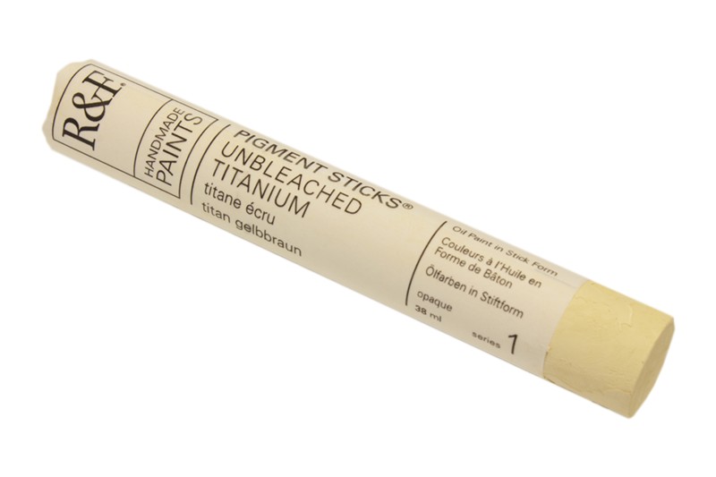 R&F Pigment Stick  38mL  Unbleached Titanium