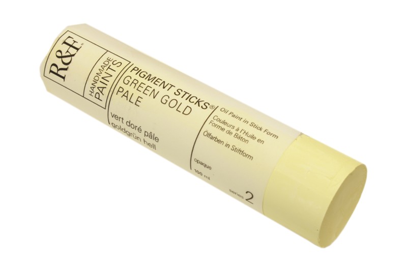 R&F Pigment Stick  100mL  Green Gold Pale