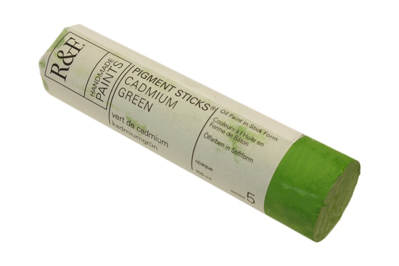 R&F Pigment Stick  100mL  Cadmium Green