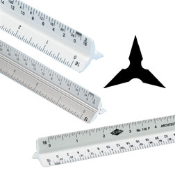 Alvin Architect Triangular Scale - Imperial