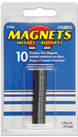 Magnets–Discs-1/2”dia.x3/16”thick-Package/10