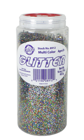 Glitter 1lb Shaker Bottle Multi