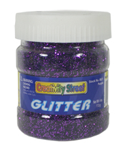 Glitter 4oz Shaker Bottle Purple