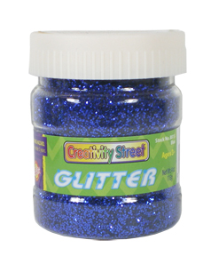 Glitter 4oz Shaker Bottle Blue