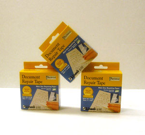 Lineco Document Repair Tape Self-Adhesive 1” x 400