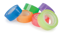 Kikkerland Neon Tape - Set of 6 Rolls