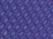 100% Honeycomb Sheet - Electric Blue